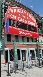 Chicago Cubs Wrigley Field Entrance