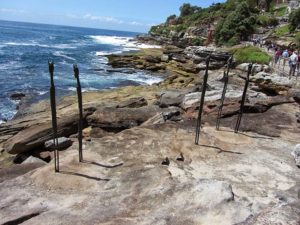 Australia - Sculpture by the Sea - 5 Stick Figures