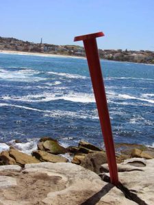 Australia - Sculpture by the Sea - Red Tack