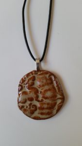 Ceramic Pendant Necklace-16