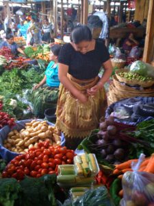 Guatemala - La Antigua Market Vegetables