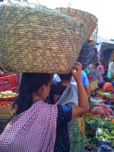 Guatemala La Antiqua Market Baskets