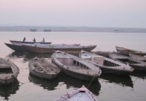 India - Varanasi - Ganges River Boats