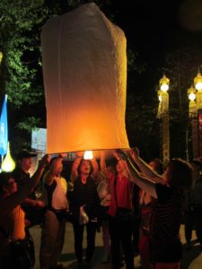 Thailand - Chang Mai Loy Krathong Lighting Lantern