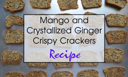 Mango and Ginger Crispy Crackers