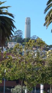 San Francisco Embarcadero - View to Coit Tower