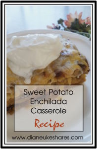 Sweet Potato Enchilada Casserole Recipe - GREAT Vegetarian Main Dish