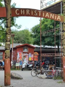 Copenhagen - Christiania Entrance