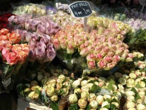 Copenhagen - The Market - Rose Bouquests
