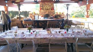 Plate Flower Workshop - Tea Luncheon Table