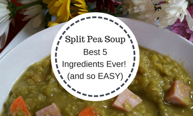Split Pea Soup – The Best 5 Ingredients Ever!