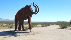 Borrego - Mammoth sculpture