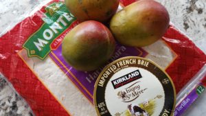 Brie and Mango Quesadilla - Ingredients