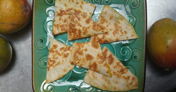 Brie and Mango Quesadillas - Recipe